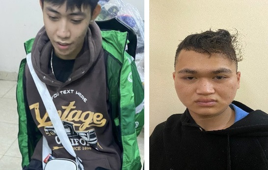 Hai đối tượng Hoàng - Thắng bị bắt giữ Hai đối tượng Hoàng - Thắng bị bắt giữ