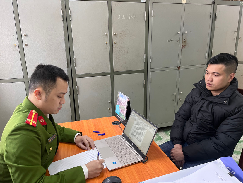 Đối tượng Nguyễn Phùng Thắng tại CQĐT