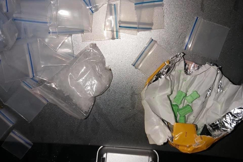 Các tang vật bị thu giữ