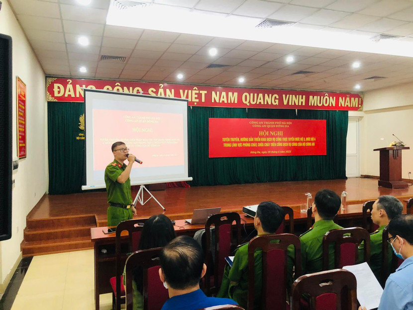 Hội nghị tuyên truyền, hướng dẫn triển khai dịch vụ công trực tuyến mức độ 3, 4 trong lĩnh vực PCCC trên Cổng dịch vụ công của Bộ Công an.