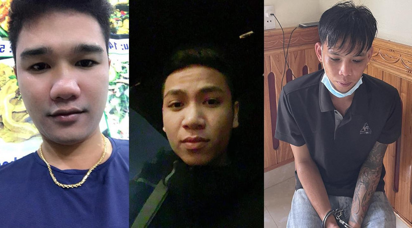 Các đối tượng bị bắt giữ