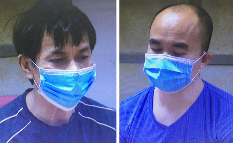 Hai đối tượng Đặng Quang Đức và Nguyễn Ngọc Dũng bị bắt giữ