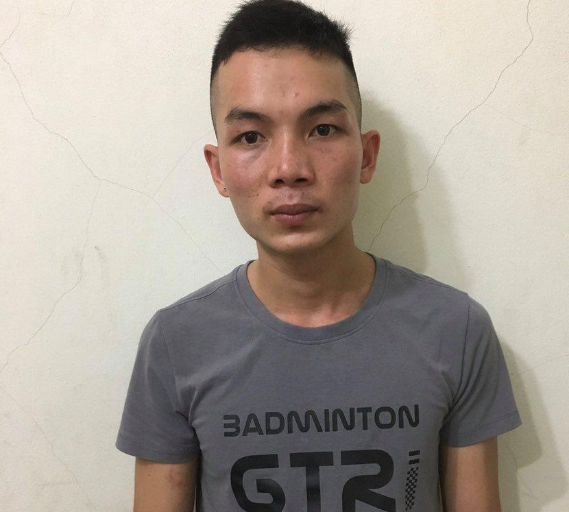 Đối tượng Trần Công Đức bị bắt giữ