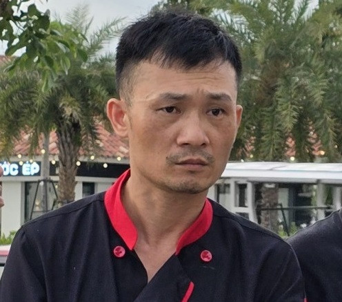 Đối tượng Lê Anh Tuấn bị bắt giữ