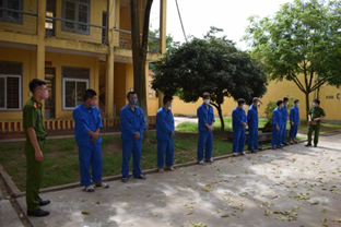 Các đối tượng bị bắt giữ