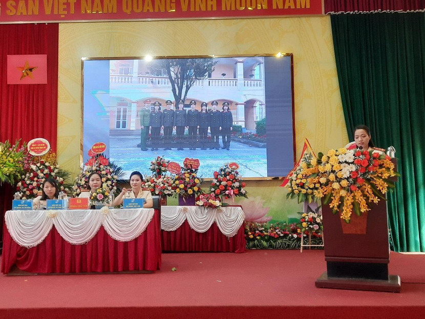 Đại hội Phụ nữ Công an huyện lần thứ III, nhiệm kỳ 2021-2026 Đại hội Phụ nữ Công an huyện lần thứ III, nhiệm kỳ 2021-2026