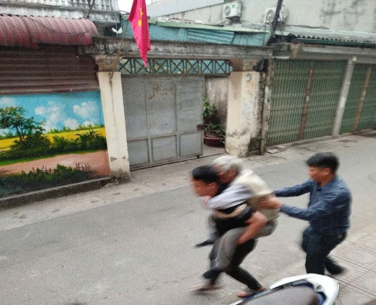 Đưa cụ ông về gia đình, tình trạng sức khỏe ổn định