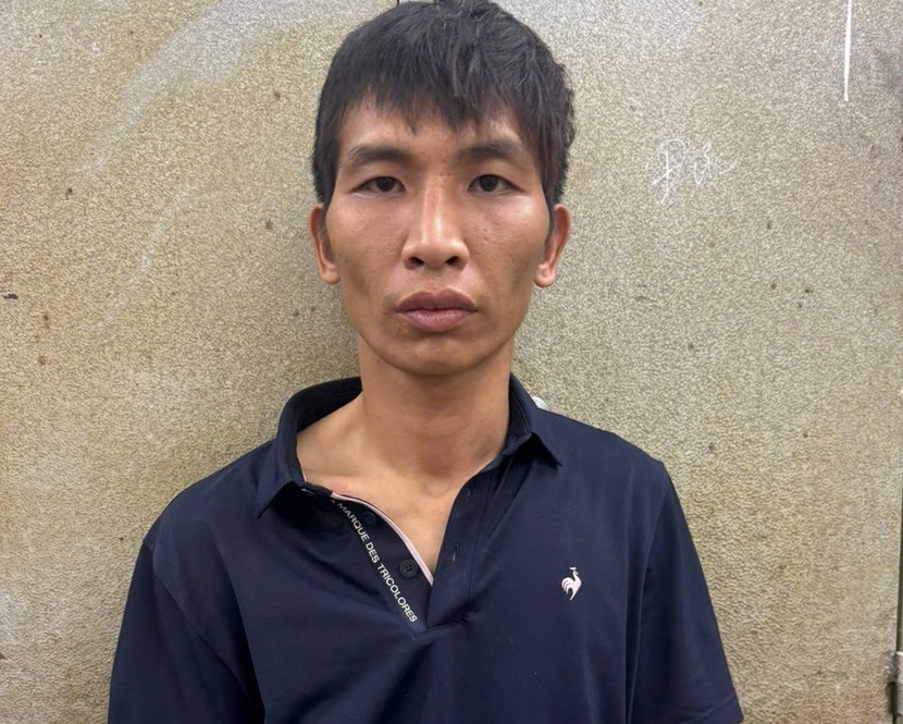 Đối tượng Bùi Văn Dương bị bắt giữ Đối tượng Bùi Văn Dương bị bắt giữ