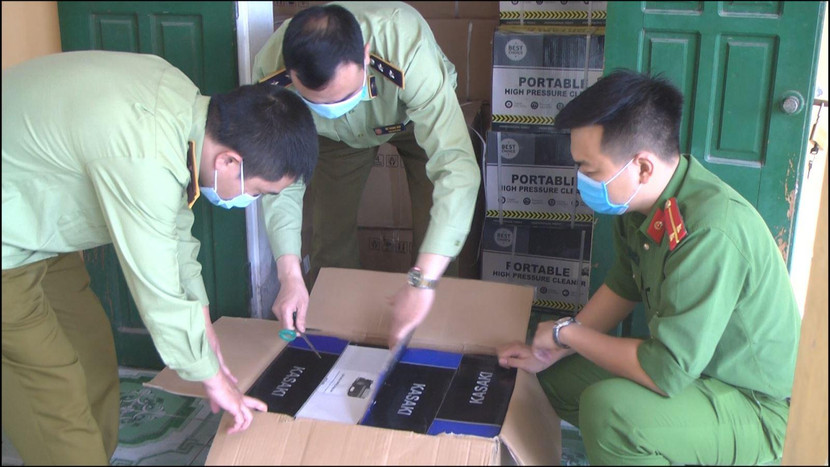 Cơ quan chức năng phát hiện số lượng lớn hàng hóa nhập lậu