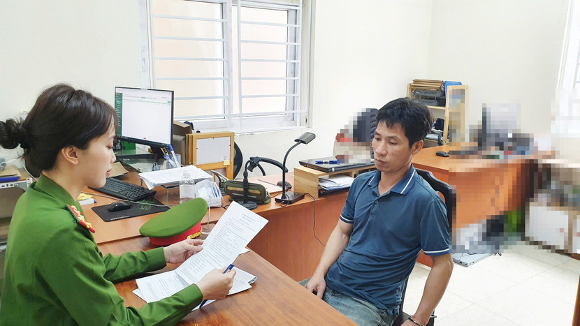 Công an phường Nam Đồng bắt đối tượng có lệnh truy nã về tội trộm cắp tài sản