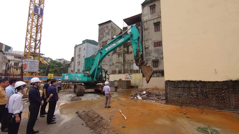 Xử lý nghiêm vi phạm trật tự xây dựng tại 84 đường Láng