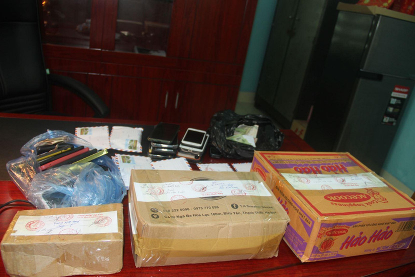 Tang vật vụ việc