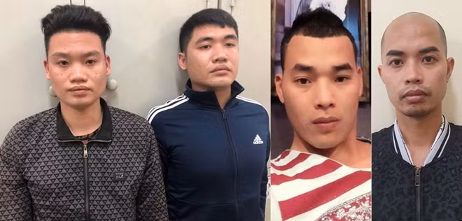 Các đối tượng bị bắt giữ