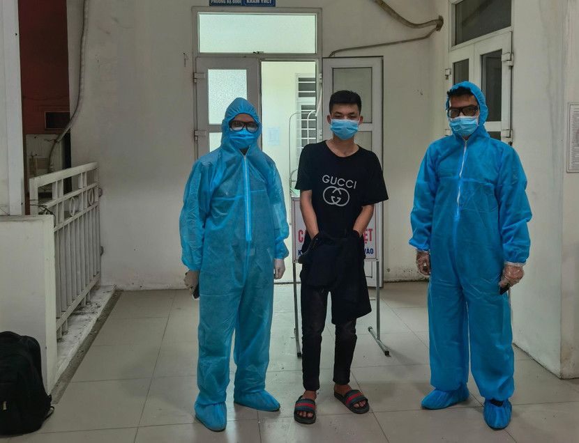 Đối tượng trộm cắp, trốn cách ly bị Công an phường Hạ Đình bắt giữ