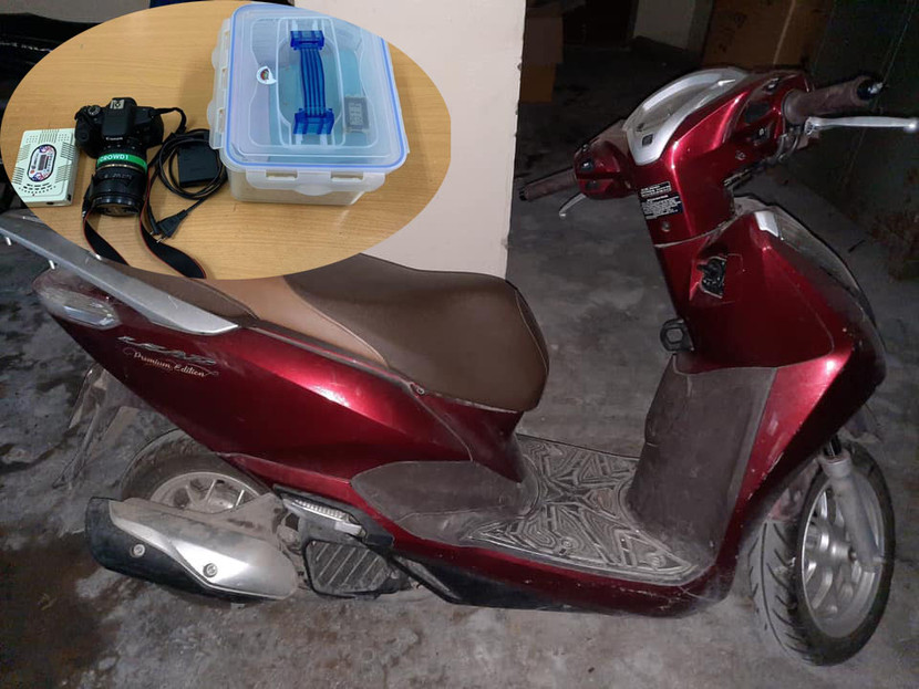 Số tang vật được thu giữ