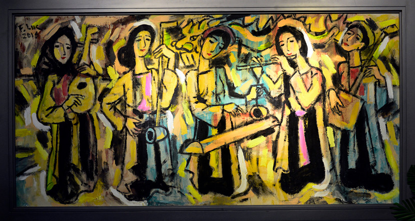 Đề tài phụ nữ được họa sỹ Phạm Lực theo đuổi trong suốt sự nghiệp cầm cọ của mình Đề tài phụ nữ được họa sỹ Phạm Lực theo đuổi trong suốt sự nghiệp cầm cọ của mình