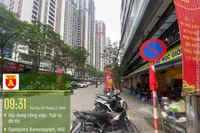 Chấn chỉnh tình trạng lòng đường, vỉa hè ngõ 460 Khương Đình bị chiếm dụng