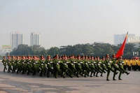 Lực lượng Công an nhân dân xuất quân bảo vệ Đại hội đại biểu toàn quốc lần thứ XIV của Đảng