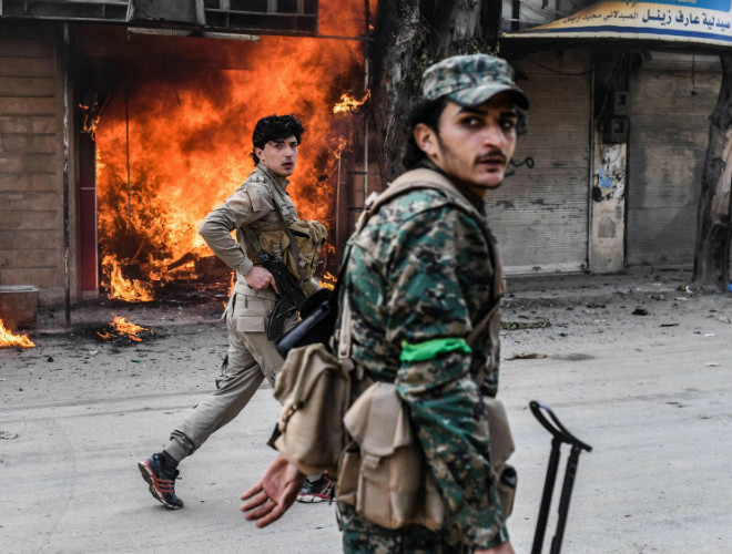 Giao tranh trong thành phố Afrin diễn ra liên tiếp trong tuần qua