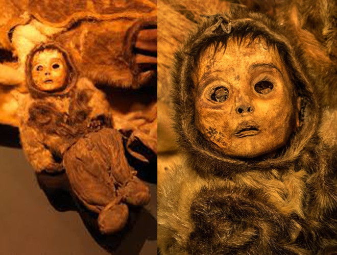 Ám ảnh ánh mắt của xác ướp bé trai 6 tháng tuổi bị chôn sống theo mẹ ảnh 7 Ám ảnh ánh mắt của xác ướp bé trai 6 tháng tuổi bị chôn sống theo mẹ ảnh 7