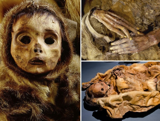 Ám ảnh ánh mắt của xác ướp bé trai 6 tháng tuổi bị chôn sống theo mẹ ảnh 1 Ám ảnh ánh mắt của xác ướp bé trai 6 tháng tuổi bị chôn sống theo mẹ ảnh 1