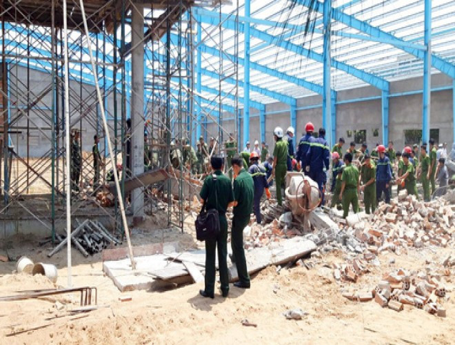 Hiện trường vụ tai nạn