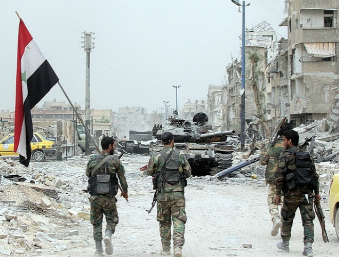 Quân đội Syria đã giải phóng được các vùng, trong đó có phíaTây Qalamoun