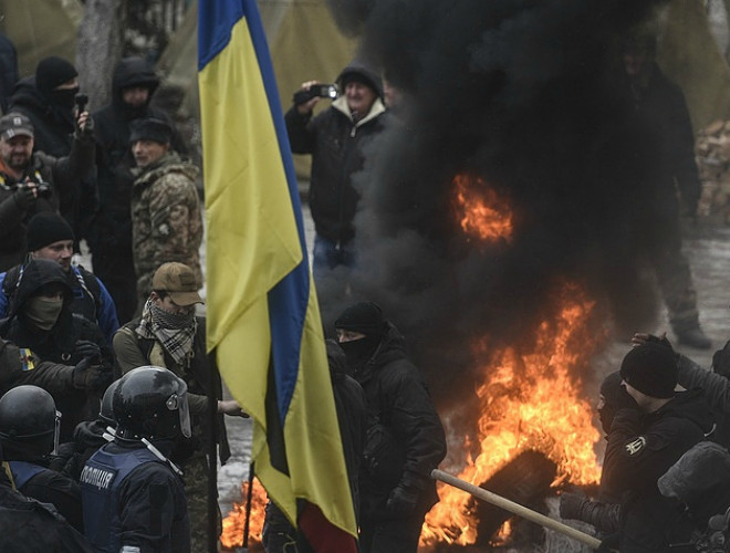 Căng thẳng giữa người dân và chính phủ Ukraine tăng dần từ tháng 1/2018 Căng thẳng giữa người dân và chính phủ Ukraine tăng dần từ tháng 1/2018