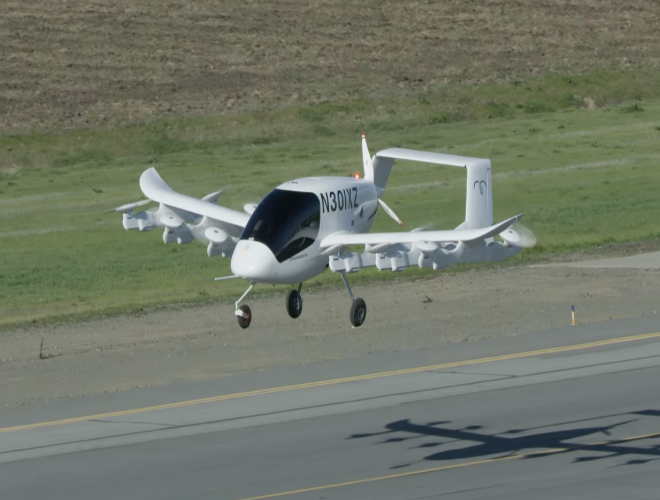 Chiếc "taxi uber" bay này có thể đạt đến 180km/h
