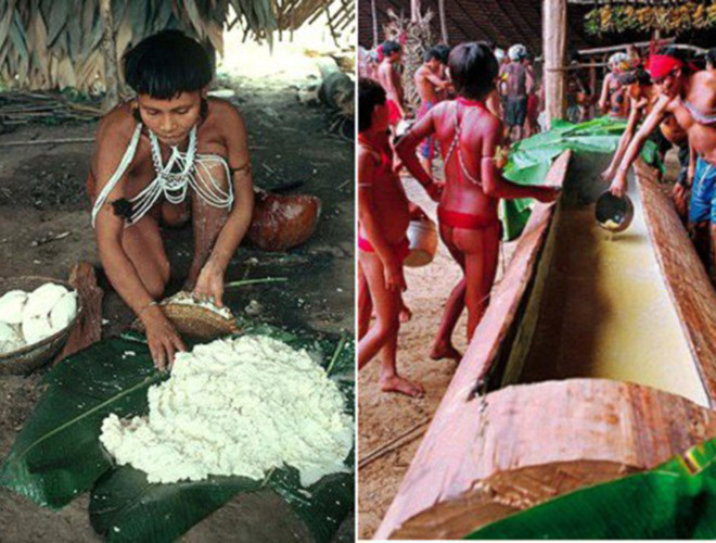 Hành động sau đó của bộ tộc Yanomami là khóc lóc cho sự ra đi của người quá cố. Cuối cùng là họ sẽ hỏa thiêu xác chết, bột tro sẽ được đựng bằng những quả bầu khô và được cất giữ ở nơi trang trọng trong nhà