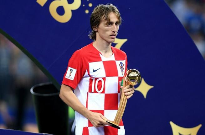 Chúc mừng cầu thủ hay nhất World Cup 2018 Luka Modric, anh rất xứng đáng với danh hiệu QBV 2018 năm nay.
