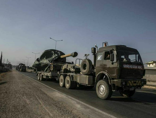 Thổ Nhĩ Kỳ liên tục gửi tiếp viện tới tỉnh Idlib gây sức ép cho SAA Thổ Nhĩ Kỳ liên tục gửi tiếp viện tới tỉnh Idlib gây sức ép cho SAA