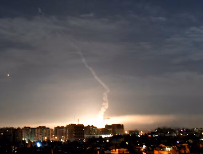 Israel không kích Aleppo (27-3-2019) Israel không kích Aleppo (27-3-2019)