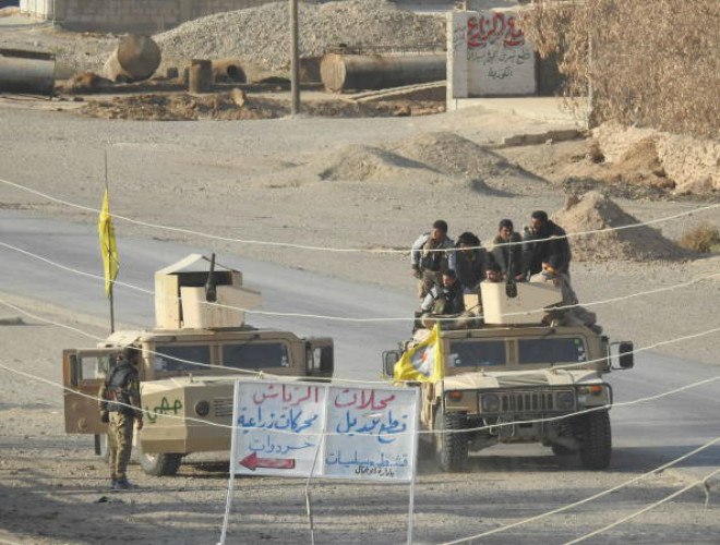 Lực lượng SDF tại miền Đông Euphrates