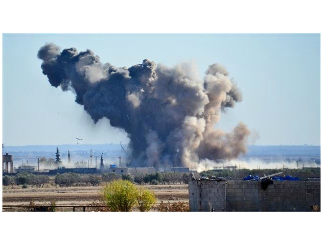 SAA tấn công HTS tạo ra vụ nổ lớn trong thị trấn Khan Sheikhoun