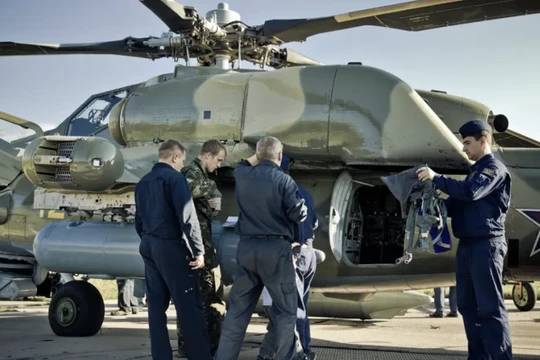 Trực thăng tấn công Mi-28 Havoc của Nga lộ khoang cứu nạn phi công