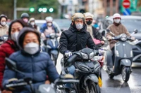 Mẫu Sơn xuống dưới 0 độ C, khu vực Bắc bộ mức nhiệt xuống thấp