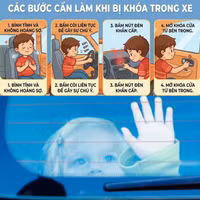 Tin Podcast ngày 18/4/2026: Cần dạy trẻ em cách thoát hiểm khi bị mắc kẹt trong ô tô