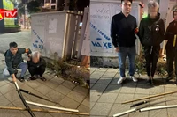 Lực lượng 141 phát hiện các đối tượng mang hung khí đi "giải quyết" mâu thuẫn