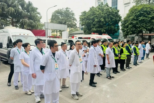 Mỗi bệnh viện tuyến Trung ương chuẩn bị từ 5-10 giường bệnh để phục vụ bầu cử