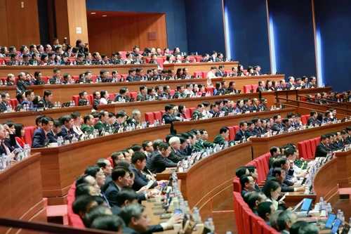 Đại hội XIV biểu quyết thông qua số lượng 200 Ủy viên Trung ương chính thức và dự khuyết