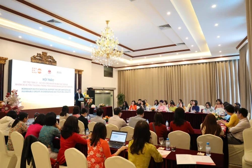 Tăng cường hỗ trợ tâm lý xã hội cho nhóm dễ bị tổn thương do thiên tai