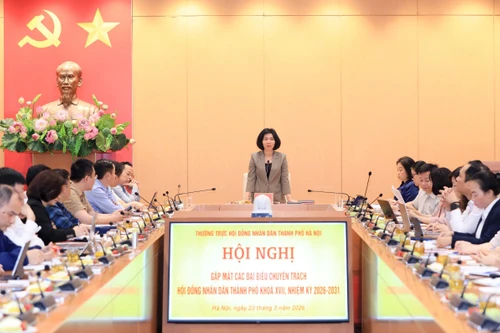 Hà Nội: Đổi mới tổ chức, hoạt động, nâng cao chất lượng đại biểu chuyên trách HĐND TP