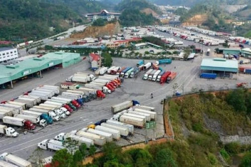 Giảm tồn đọng xe hàng xuất khẩu qua cửa khẩu khu vực tỉnh Lạng Sơn