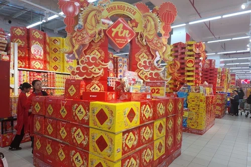 Sức mua hàng hóa Tết tăng dần