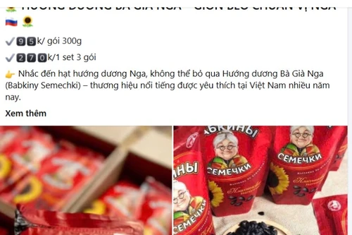 Bánh kẹo ngoại không rõ xuất xứ tràn lan trên “chợ mạng”