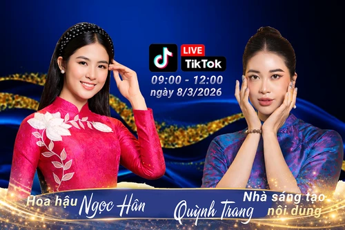 Hoa hậu Ngọc Hân tham gia chương trình “Sức sống hàng Việt” số 2 