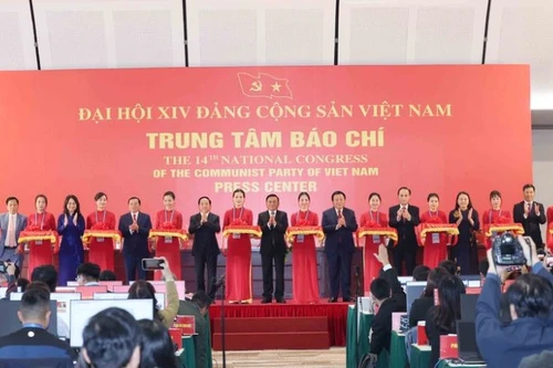 Khai trương Trung tâm Báo chí Đại hội đại biểu toàn quốc lần thứ XIV của Đảng