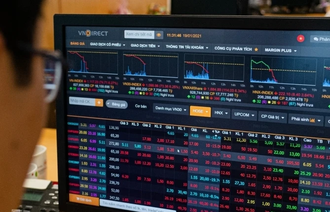 Cổ phiếu lớn bị chốt lời, VN-Index giảm gần 30 điểm