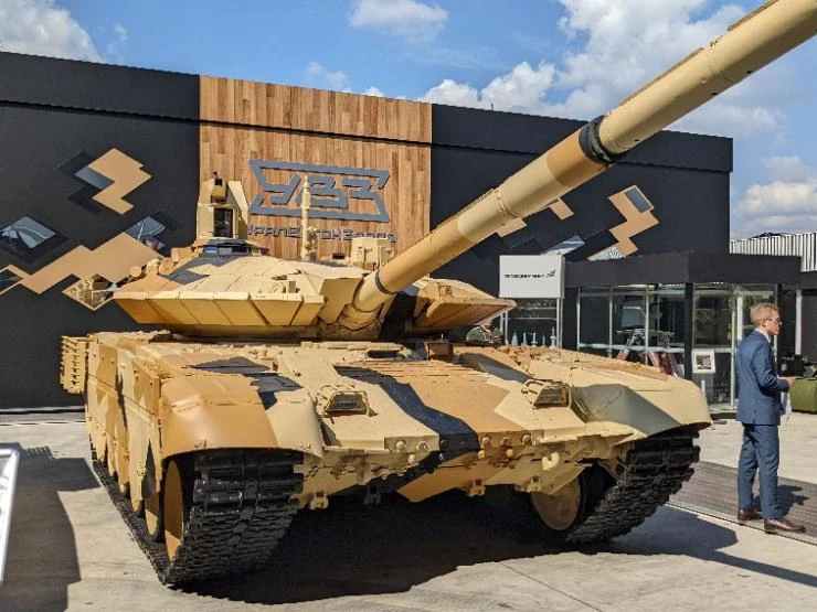 Nga đề xuất hợp tác sản xuất xe tăng T-90MS với Ấn Độ